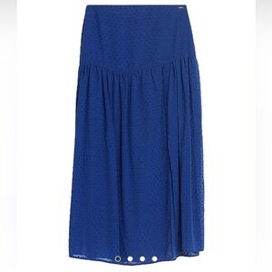 A/X Armani Exchange Royal Blue A-Line Skirt